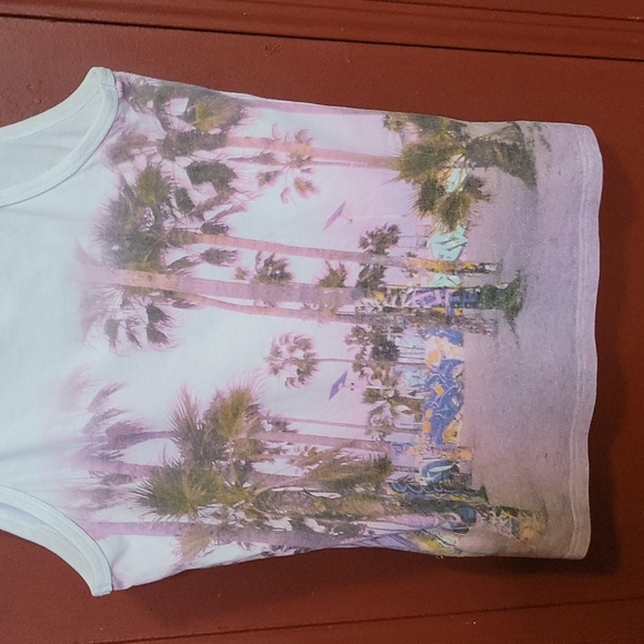 REAL SUPER DRY VEST LABEL SLEEVELESS T-SHIRT ๐ SIZE M - Picture 8 of 11